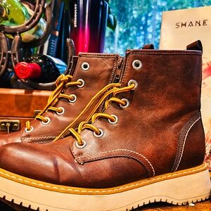 Brown Leather women's Boots